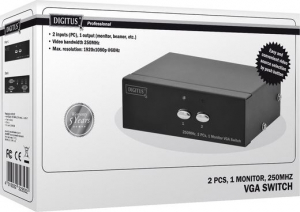 Digitus VGA 2 portos switch (DS-44100-1)