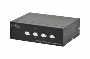 Digitus VGA 4 portos switch (DS-45100-1)