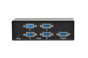 Digitus VGA 4 portos switch (DS-45100-1)