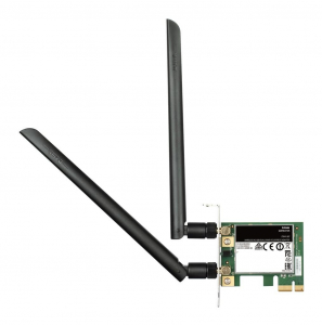 D-Link vezeték nélküli AC1200 DualBand PCIe Adapter (DWA-582)