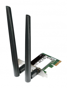 D-Link vezeték nélküli AC1200 DualBand PCIe Adapter (DWA-582)