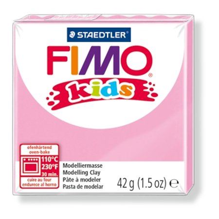 FIMO "Kids" gyurma 42g égethető pink (8030-220)