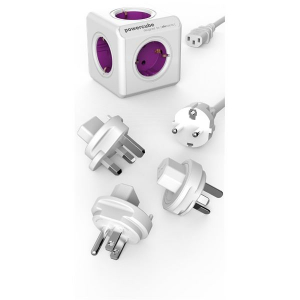 Allocacoc PowerCube ReWirable hálózati elosztó + 3x plug + IEC EU  (1801/DERW3P)