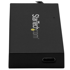 StarTech.com 4 portos USB 3.0 Hub fekete (HB30A3A1CSFS)