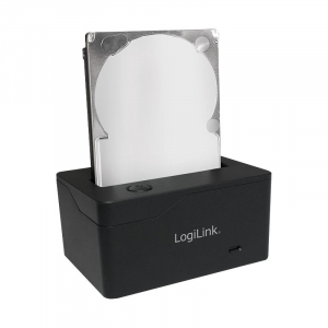LogiLink 2.5" merevlemez dokkoló fekete (QP0025)