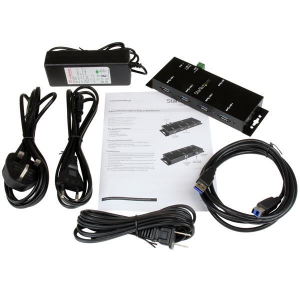 StarTech.com 4 portos USB 3.0 Hub (ST4300USBM)