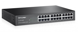 TP-Link TL-SF1024D 10/100 Mbps 24 portos switch