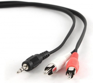 Gembird Cablexpert audio kábel Jack 3,5mm Male --> 2x RCA (CINCH) Male 1.5m (CCA-458)