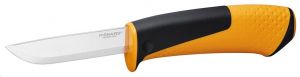 Fiskars 156017 általános kés tokba épített élezővel (1023618)