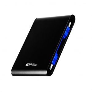 2TB 2.5" Silicon Power Armor A80 USB 3.1 külső winchester fekete (SP020TBPHDA80S3K)