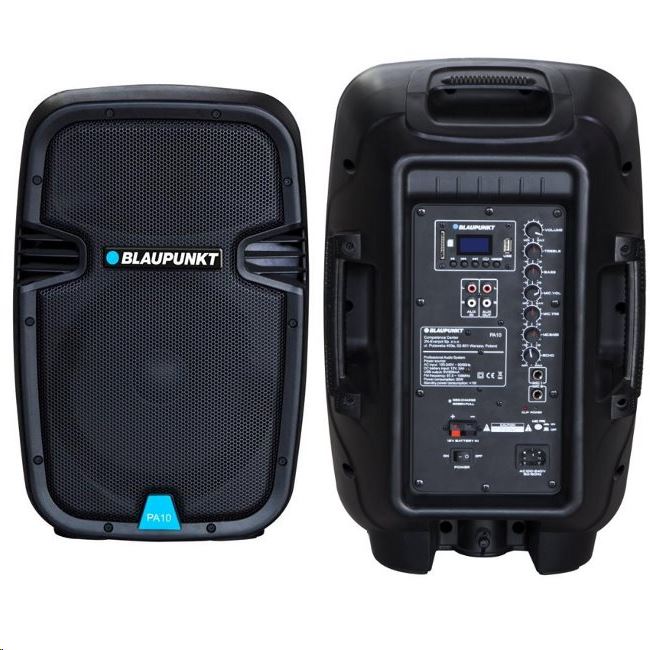Blaupunkt PA10 Bluetooth party 600W hangszóró fekete