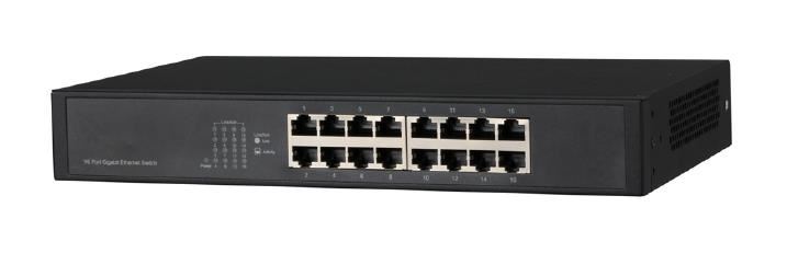 Dahua 16 portos switch (DH-PFS3016-16GT)