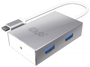CLUB3D SenseVision 4 portos USB 3.0 C HUB (CSV-1541)