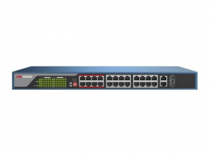 Hikvision 10/100 24x PoE + 2x gigabit combo switch (DS-3E0326P-E)