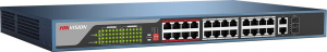 Hikvision 10/100 24x PoE + 2x gigabit combo switch (DS-3E0326P-E)