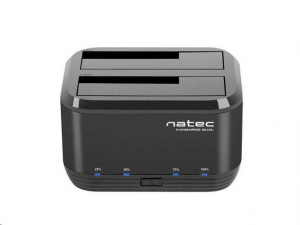 natec Kangaroo Dual 2.5"-3.5" dokkoló fekete (NSD-0955)
