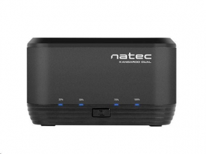 natec Kangaroo Dual 2.5"-3.5" dokkoló fekete (NSD-0955)