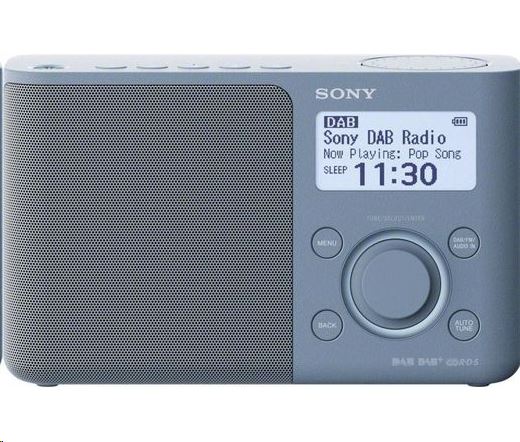Sony XDR-S61D DAB/DAB+ rádió kék  (XDRS61DL.EU8)