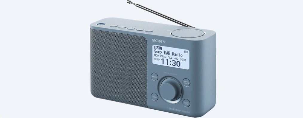 Sony XDR-S61D DAB/DAB+ rádió kék  (XDRS61DL.EU8)