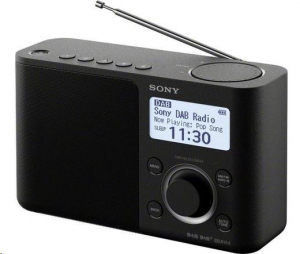 Sony XDR-S61D DAB/DAB+ rádió fekete  (XDRS61DB.EU8)