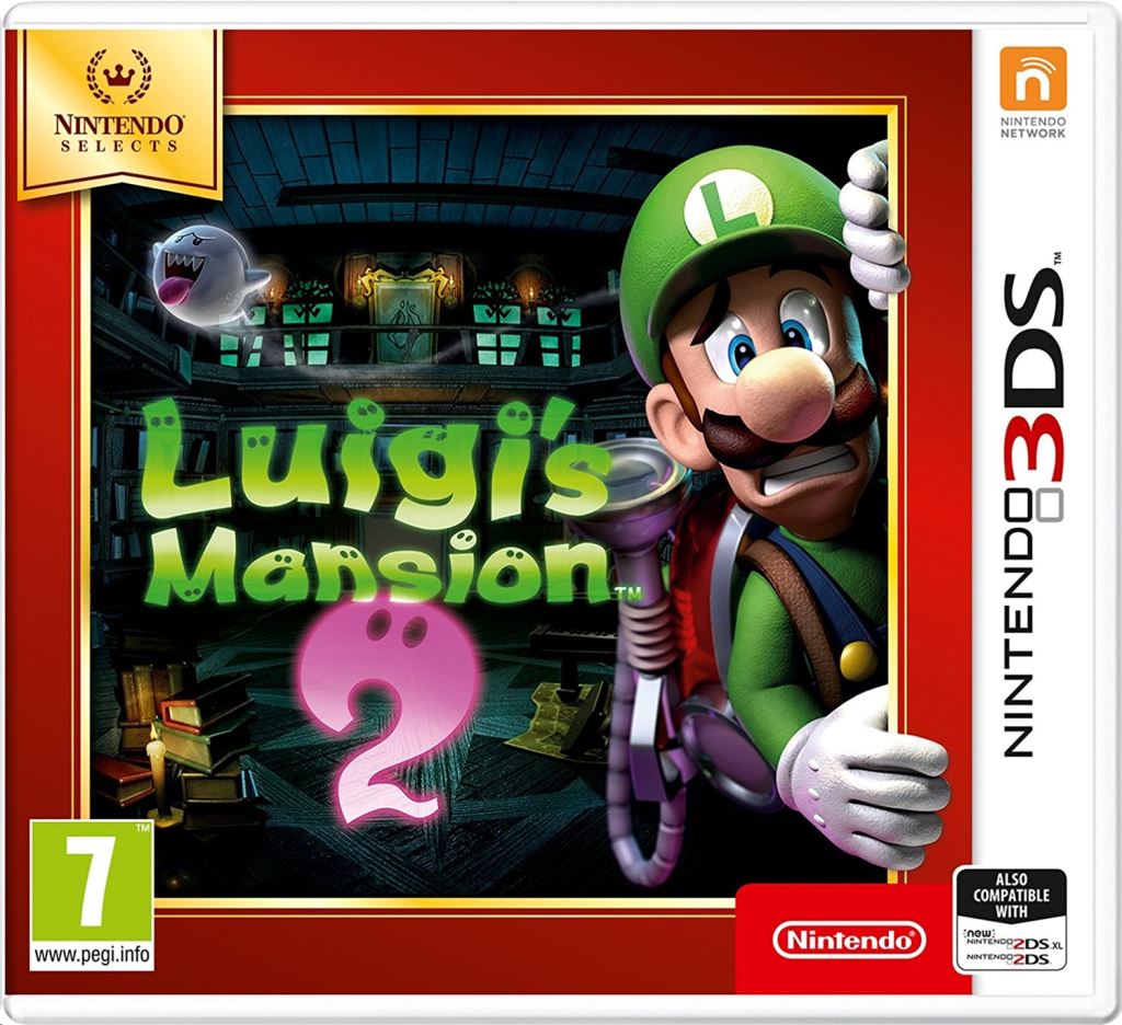 Luigi's Mansion 2 Selects (3DS)