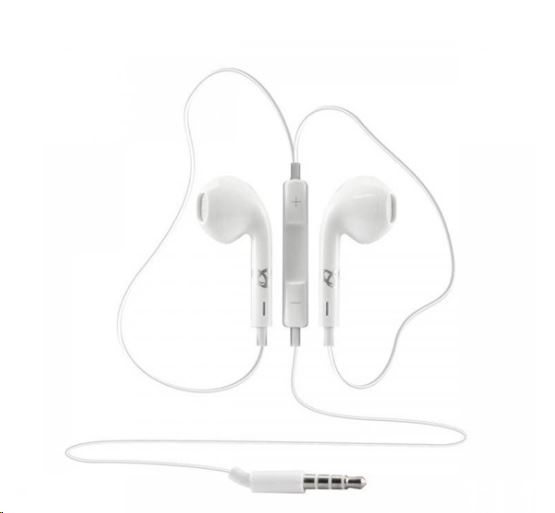 Sbox IEP-204W mikrofonos fülhallgató fehér