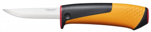 Fiskars 156019 kés, tokba épített élezővel (1023620)