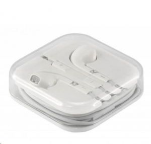 Sbox IEP-204W mikrofonos fülhallgató fehér