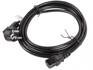 Lanberg hálózati kábel 3m (CA-C13C-11CC-0030-BK)
