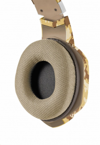 Trust GXT 322D Carus sivatag álcafestéses gamer headset (22125)