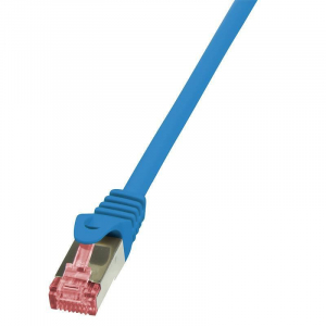 LogiLink S/FTP PIMF patch kábel CAT6 10m kék  (CQ2096S)