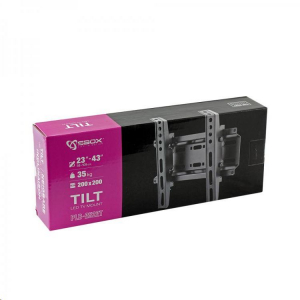 SBOX 23-43" 35kg LCD TV/Monitor fali tartó dönthető  (PLB-2522T)