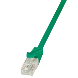 LogiLink UTP patch kábel CAT5e 0.25m zöld (CP1015U)