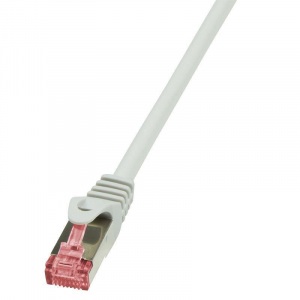 LogiLink S/FTP PIMF patch kábel CAT6 7.5m szürke  (CQ2082S)