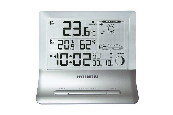Hyundai WS2266 időjárás állomás ezüst