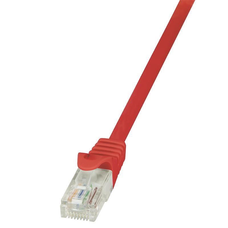 LogiLink U/UTP EconLine patch kábel CAT6 7.5m piros  (CP2084U)