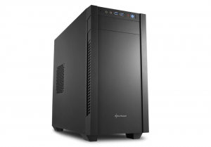 Sharkoon S1000 táp nélküli Micro-ATX ház fekete (4044951013937)