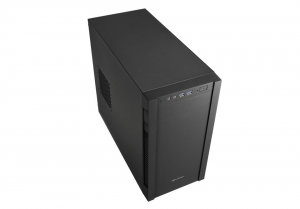 Sharkoon S1000 táp nélküli Micro-ATX ház fekete (4044951013937)