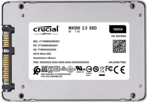 2TB Crucial SSD 2.5" SATA MX500 meghajtó (CT2000MX500SSD1)