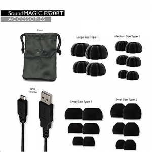 SoundMAGIC ES20BT In-Ear Bluetooth mikrofonos fülhallgató piros (SM-ES20BT-03)