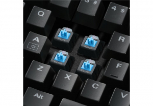 Sharkoon SKILLER MECH SGK3 Blue US billentyűzet USB fekete (4044951019946)