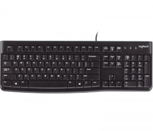 Logitech K120 UK billentyűzet fekete (920-002501)