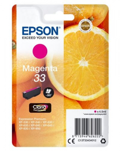 Epson 33 Claria Premium tintapatron magenta (C13T33434012)