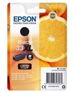 Epson 33XL Claria Premium tintapatron fekete (C13T33514012)