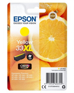 Epson 33XL Claria Premium tintapatron sárga (C13T33644012)