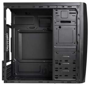 AeroCool CS-102 táp nélküli Micro ATX ház fekete (EN51660)