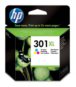 HP CH564EE sz&iacute;nes patron (301XL)