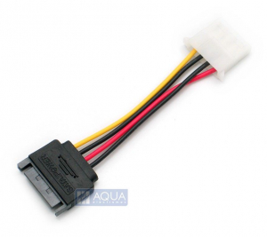 DeLock DL60115 Adapter Power SATA 4pin Molex -> 15pin SATA female