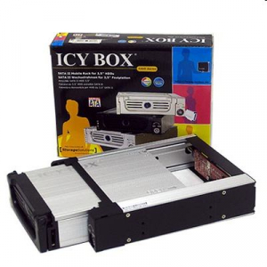 RaidSonic ICY BOX IB-138SK-B-II 3.5" külső mobil rack SATA