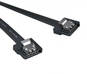 Akasa Proslim SATA3 adatkábel 30cm fekete (AK-CBSA05-30BK)
